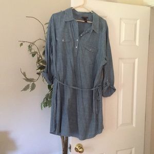 Denim tunic